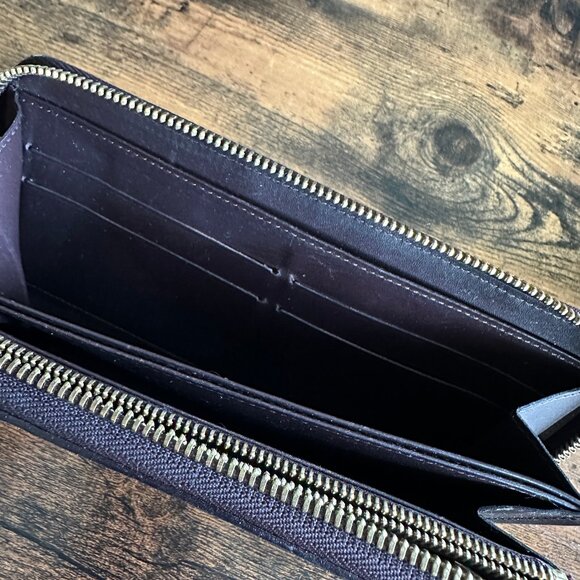 Louis Vuitton Monogram Vernis Zippy Wallet in Amarante M90416 - Picture 14 of 16